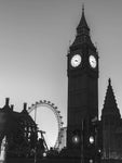 View of Big Ben from street, London, UK