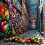 Apples and Pears go Bananas in Graffiti
