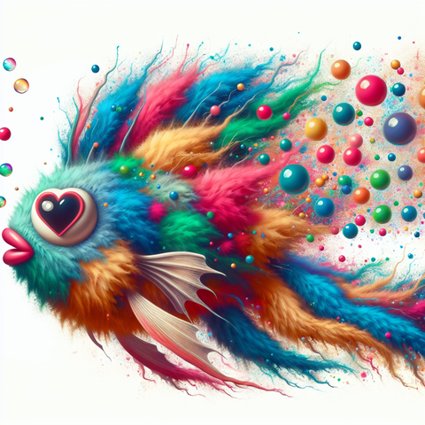 Furry Fish and Bubbles