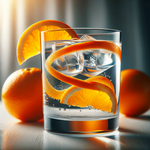Orange drink on Ice