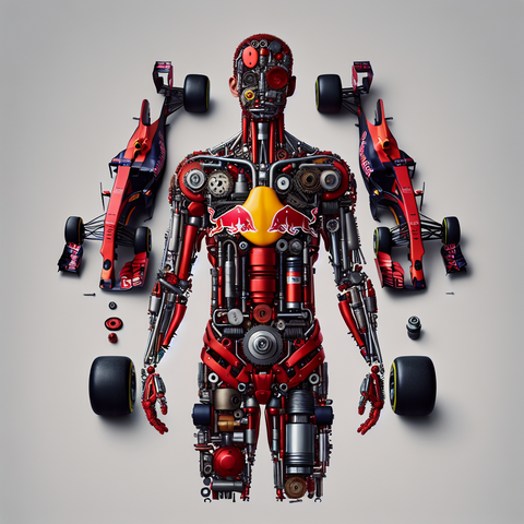 The Red Bull F1 Man in Bits