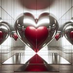 Trapped Mirrored Heart