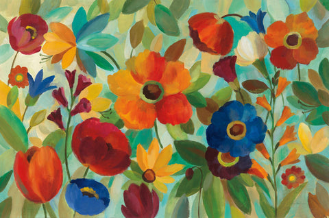 Summer Floral V - Wall Art - By Silvia Vassileva- Gallery Art Company