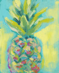 Vibrant Pineapple II - Wall Art - By Jennifer Goldberger- Gallery Art Company