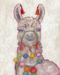 Festival Llama I - Wall Art - By Chariklia Zarris- Gallery Art Company