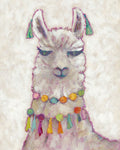 Festival Llama II - Wall Art - By Chariklia Zarris- Gallery Art Company