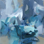 Abstract Blues II - Wall Art - By Christina Long- Gallery Art Company