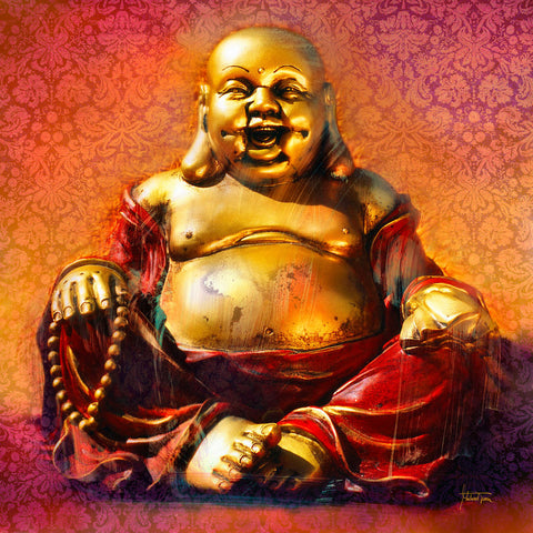 Buddha Lucky - Wall Art - By Michael Tarin- Gallery Art Company