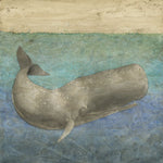 Diving Whale II - Wall Art - By Megan Meagher- Gallery Art Company