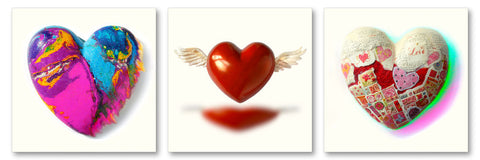Hearts - Wall Art - By Michael Tarin- Gallery Art Company