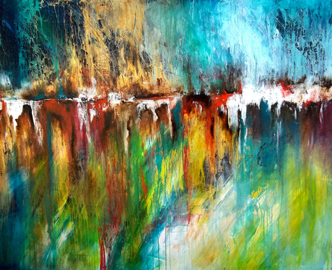 Hyperwave - Wall Art - By Leticia Herrera- Gallery Art Company