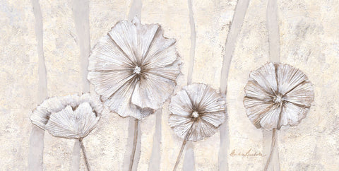 Pearl Poppies - Wall Art - By Claudia Ancilotti- Gallery Art Company