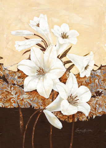 Oriental Lilies - Wall Art - By Claudia Ancilotti- Gallery Art Company