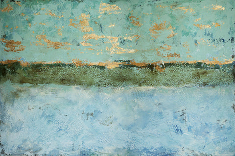 Golden Horizon - Wall Art - By Renate Holzner- Gallery Art Company