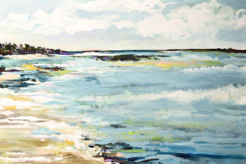 Beach Surf III - Wall Art - By Karen Fields- Gallery Art Company