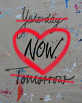 Yesterday Now Tomorrow - Wall Art - By Renate Holzner- Gallery Art Company