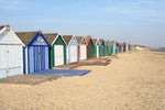 Cabins At Seaside - Wall Art - By George Fossey- Gallery Art Company