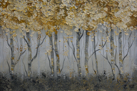 Row Of Trees - Wall Art - By Kaye Lake- Gallery Art Company