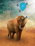 The Elephant Ricardo 4 - Wall Art - By Babette- Gallery Art Company