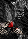 Zebra Time - Wall Art - By Babette- Gallery Art Company