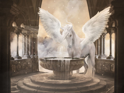 The Unicorn From Heaven - Wall Art - By Babette- Gallery Art Company