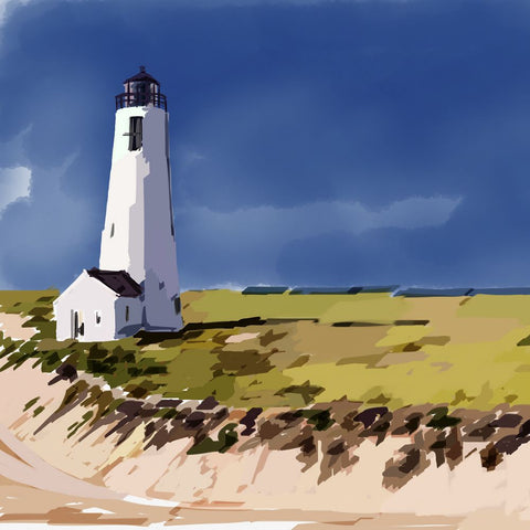 Lighthouse Scene V - Wall Art - By Emily Kalina- Gallery Art Company