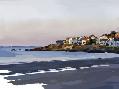 Peaceful Coast - Wall Art - By Emily Kalina- Gallery Art Company