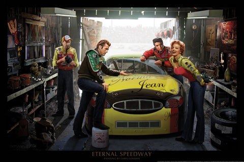 Eternal Speedway - Wall Art - By Chris Consani- Gallery Art Company