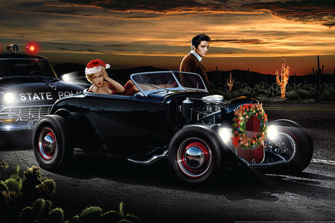 Joy Ride Christmas - Wall Art - By Chris Consani- Gallery Art Company