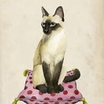 Lady Cat II - Wall Art - By Grace Popp- Gallery Art Company
