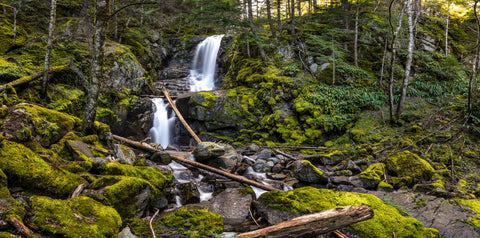 Stones And Waterfall - Wall Art - By Vladimir Kostka- Gallery Art Company