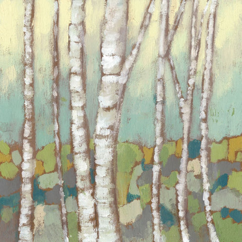 Kaleidoscope Birches II - Wall Art - By Jennifer Goldberger- Gallery Art Company