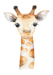 Giraffe. Watercolor - Wall Art - By Kris_art- Gallery Art Company