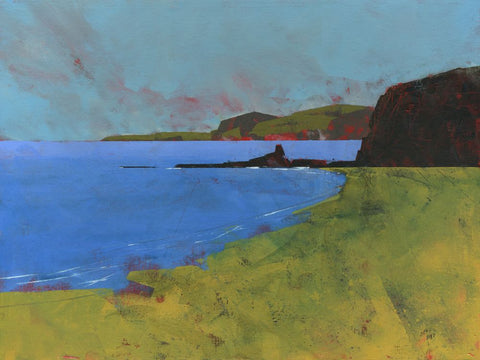 Ceredigion Cliffs - Wall Art - By Paul Bailey- Gallery Art Company