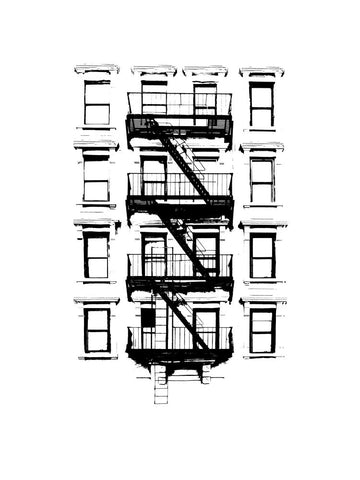 NYC in Pure B&W XII - Wall Art - By Jeff Pica- Gallery Art Company