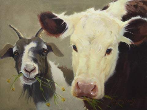 Farm Pals I - Wall Art - By Carolyne Hawley- Gallery Art Company