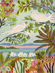 Birds in the Garden I - Wall Art - By Karen Fields- Gallery Art Company