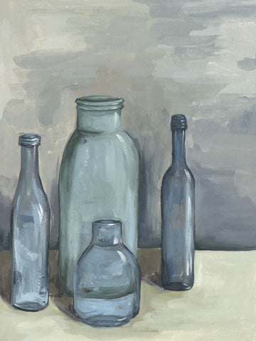 Still Life with Bottles I - Wall Art - By Melissa Wang- Gallery Art Company