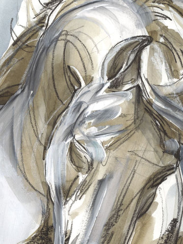 Horse Abstraction I - Wall Art - By Jennifer Paxton Parker- Gallery Art Company