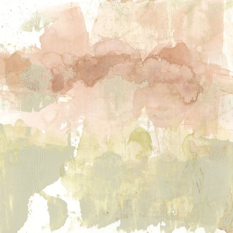 Dusty Blush & Olive I - Wall Art - By Jennifer Goldberger- Gallery Art Company