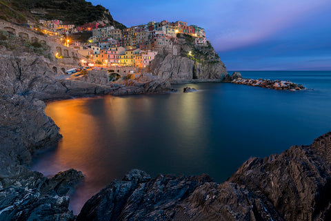 Manarola Lifestyle - Wall Art - By Renee Doyle- Gallery Art Company