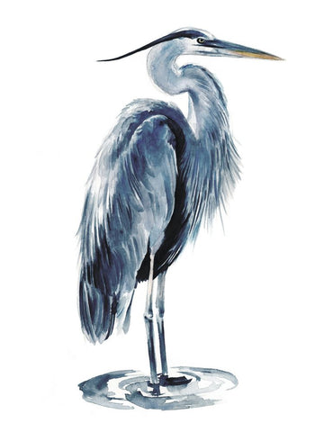 Blue Blue Heron I - Wall Art - By Jennifer Paxton Parker- Gallery Art Company