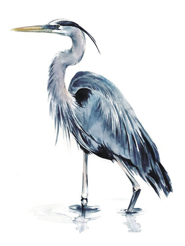 Blue Blue Heron II - Wall Art - By Jennifer Paxton Parker- Gallery Art Company