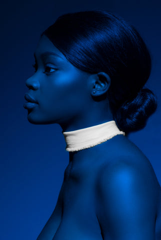 Blue portrait - Wall Art - By Johan Koops- Gallery Art Company