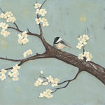 Chickadee & Dogwood II - Wall Art - By Jade Reynolds- Gallery Art Company