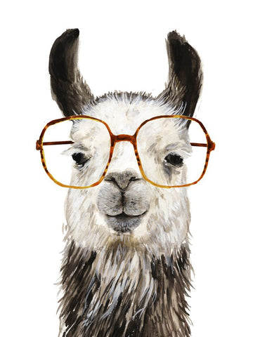 Hip Llama III - Wall Art - By Victoria Borges- Gallery Art Company