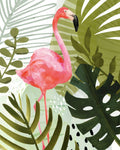 Flamingo Forest II - Wall Art - By Victoria Borges- Gallery Art Company