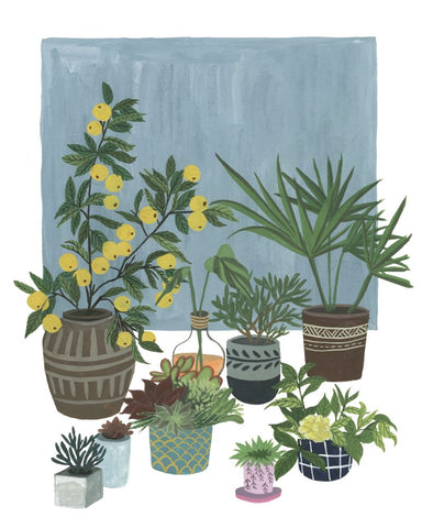 A Portrait of Plants II - Wall Art - By Melissa Wang- Gallery Art Company