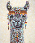 Hippie Llama I - Wall Art - By Carolee Vitaletti- Gallery Art Company