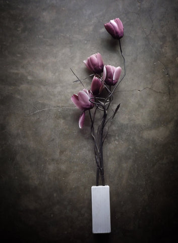 The Purple Tulip - Wall Art - By kahar lagaa- Gallery Art Company